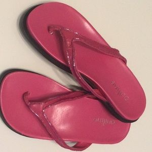 Pink sandal by Outline. Sz 7